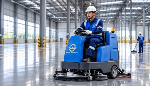 Minh họa Vệ sinh công nghiệp
